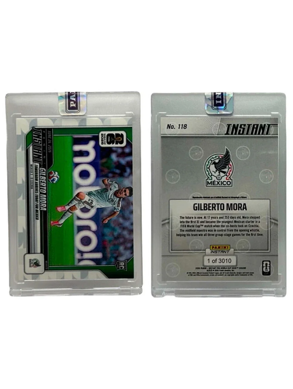 2026 Panini Instant Fifa World Cup #118  Gilberto Mora Rookie Card (RC) Mexico